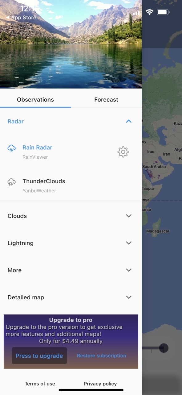 Rain Maps