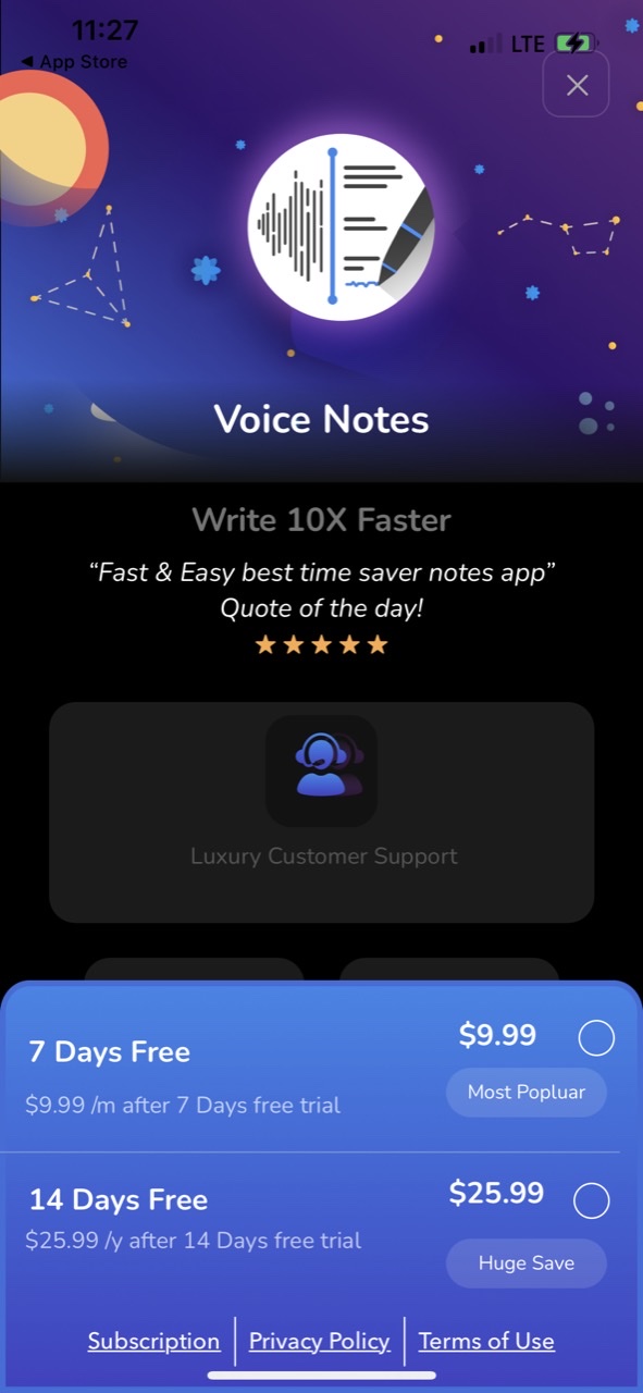 FreeNotes for iPhone & iPad