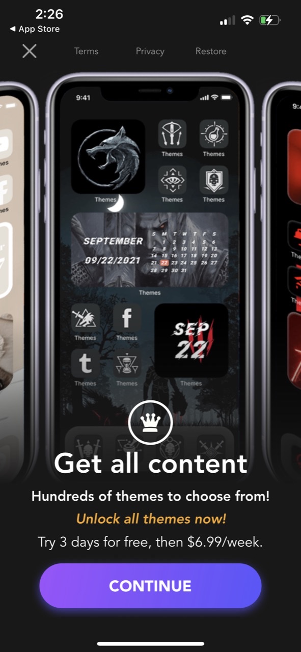 Fancy Themes - icons & widgets