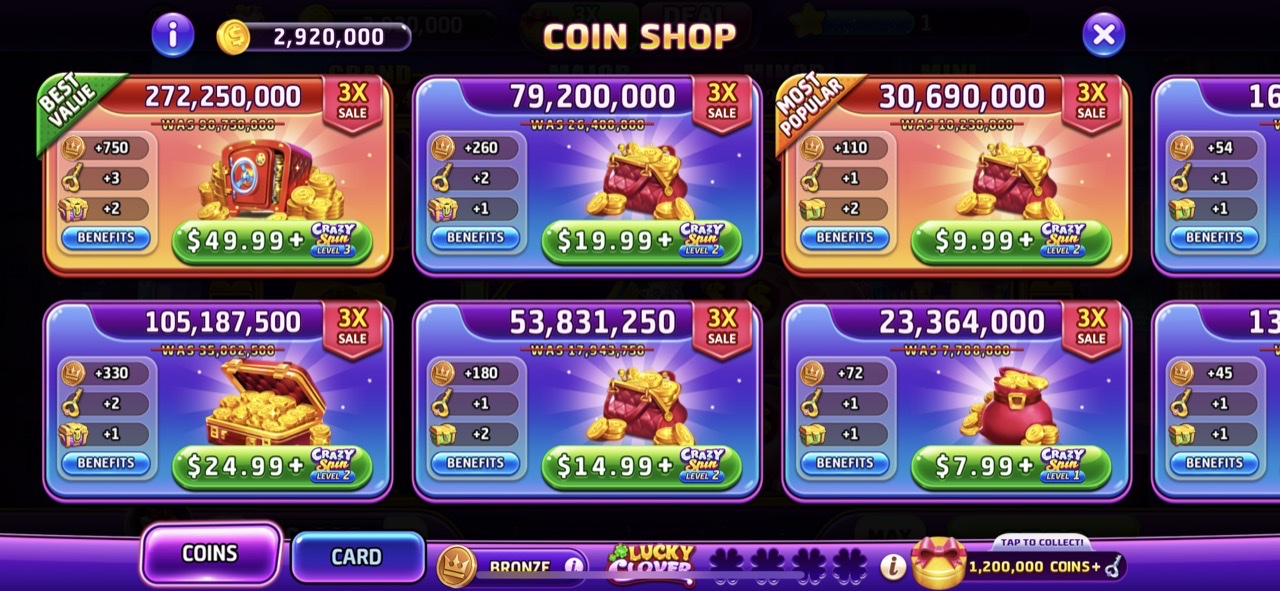 Jackpot Crazy-Vegas Cash Slots