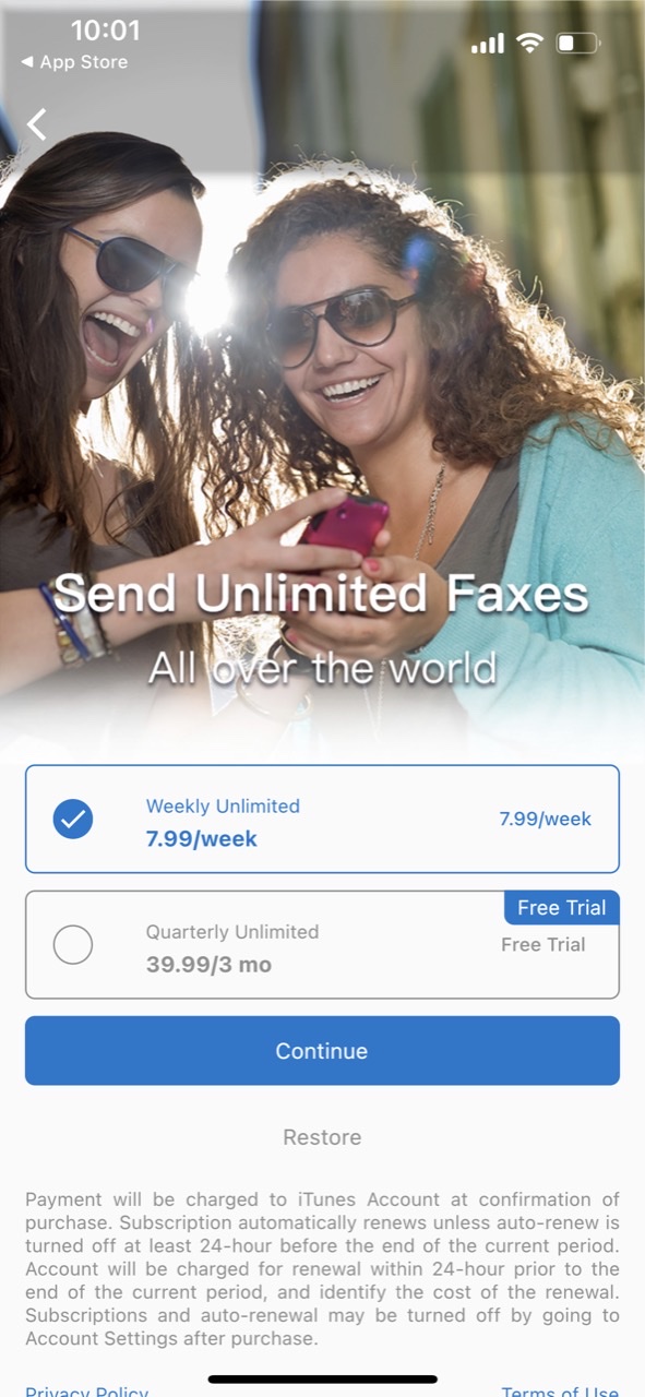 mFax: Send & Receive Fax