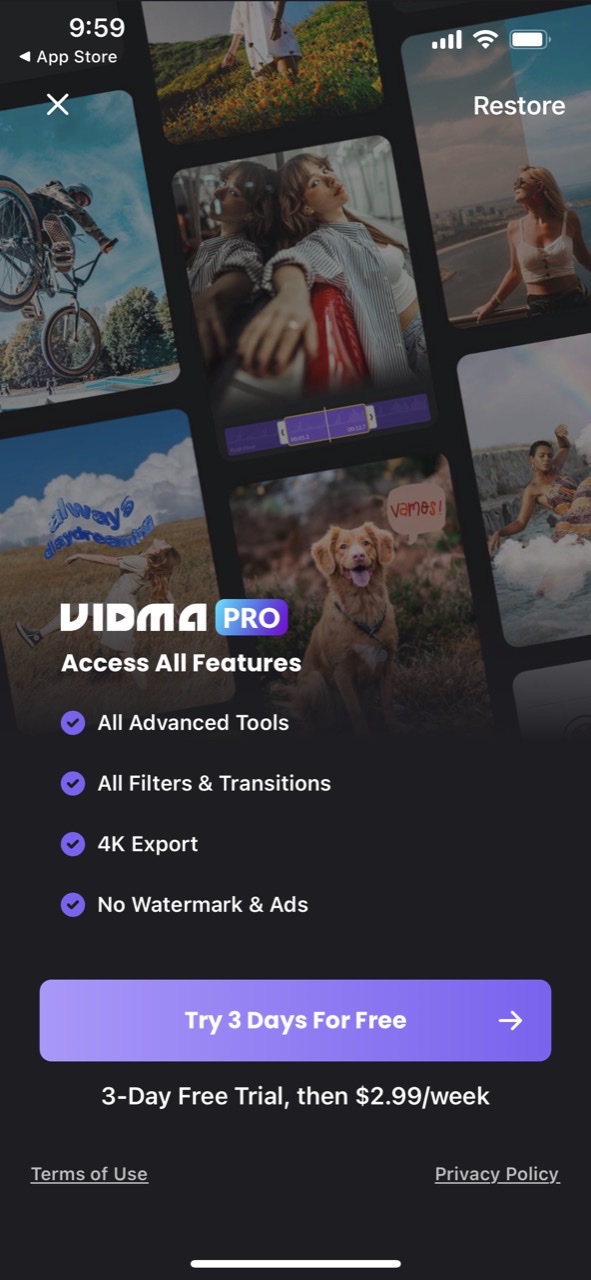 AI Video Editor - Vidma Cut AI