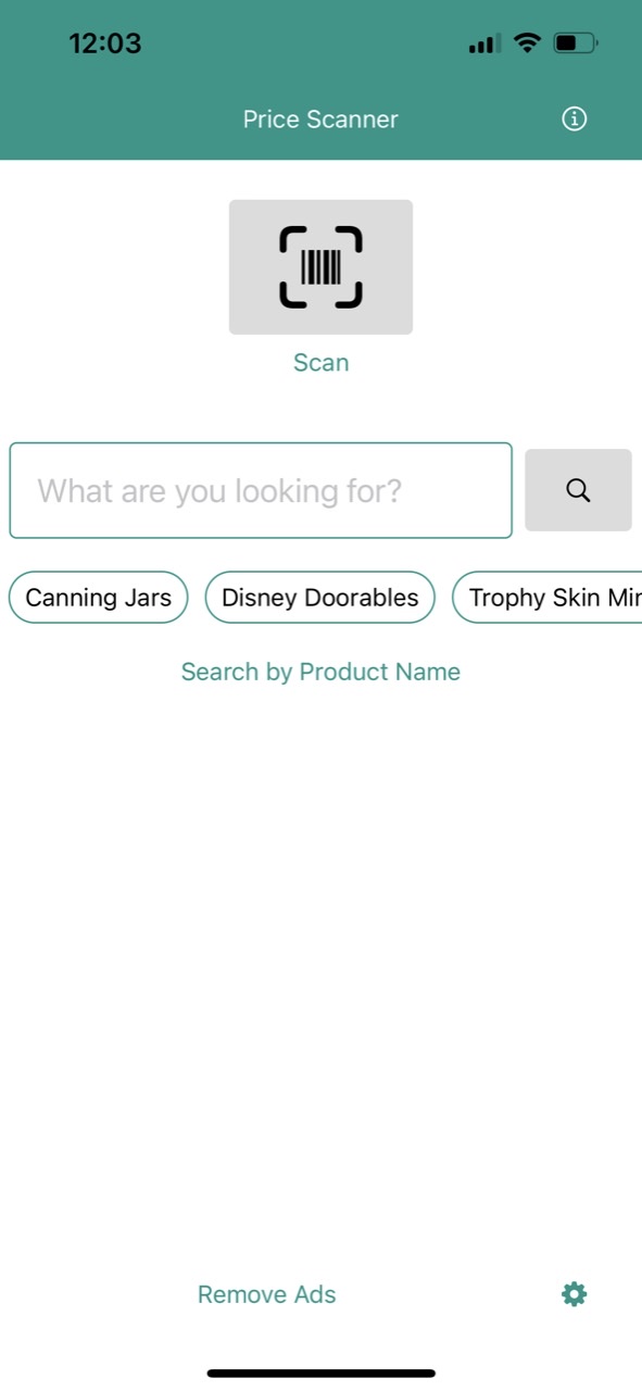 Price Check Scanner