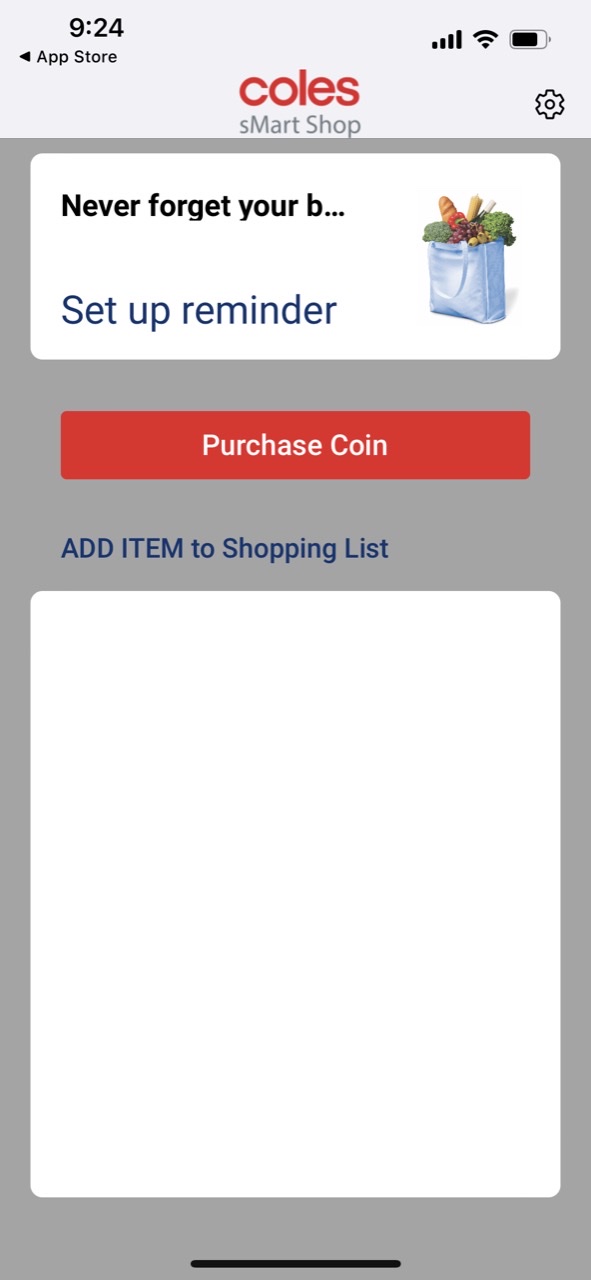 Coles sMart Shop