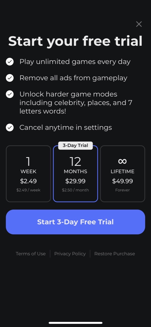 Word Games – PuzzWord