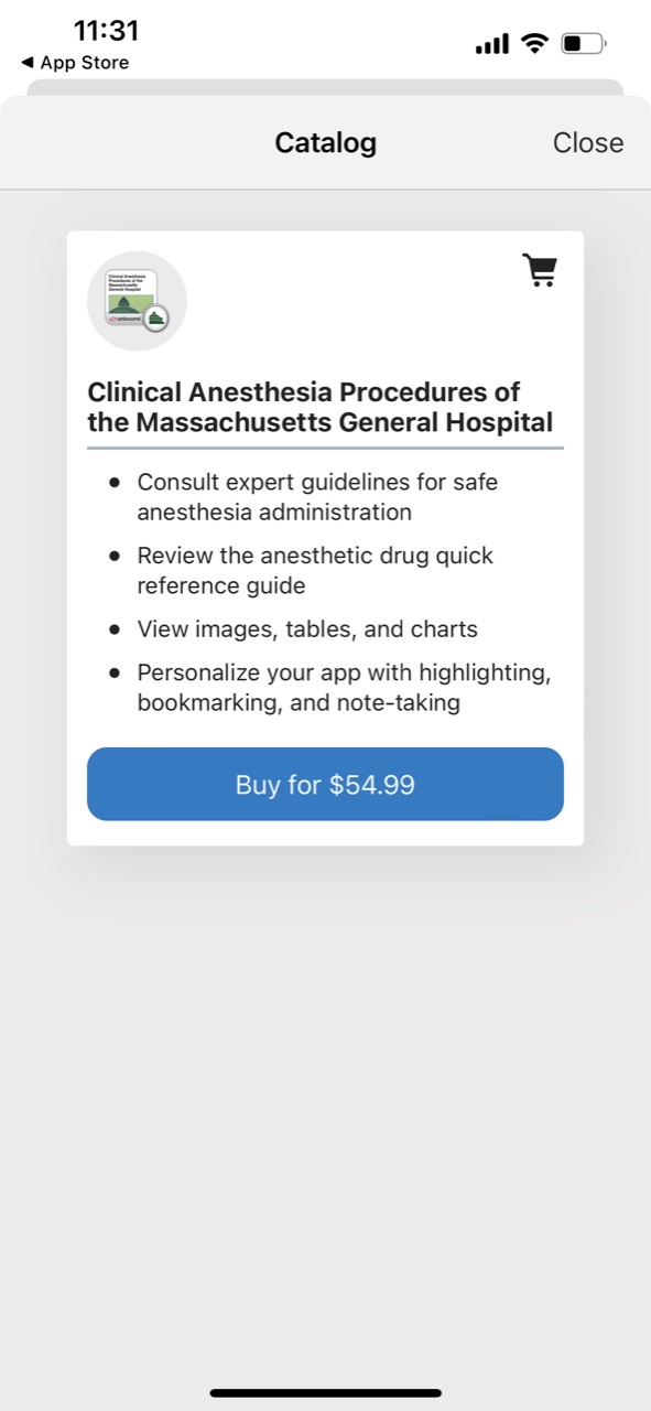 MGH Clinical Anesthesia