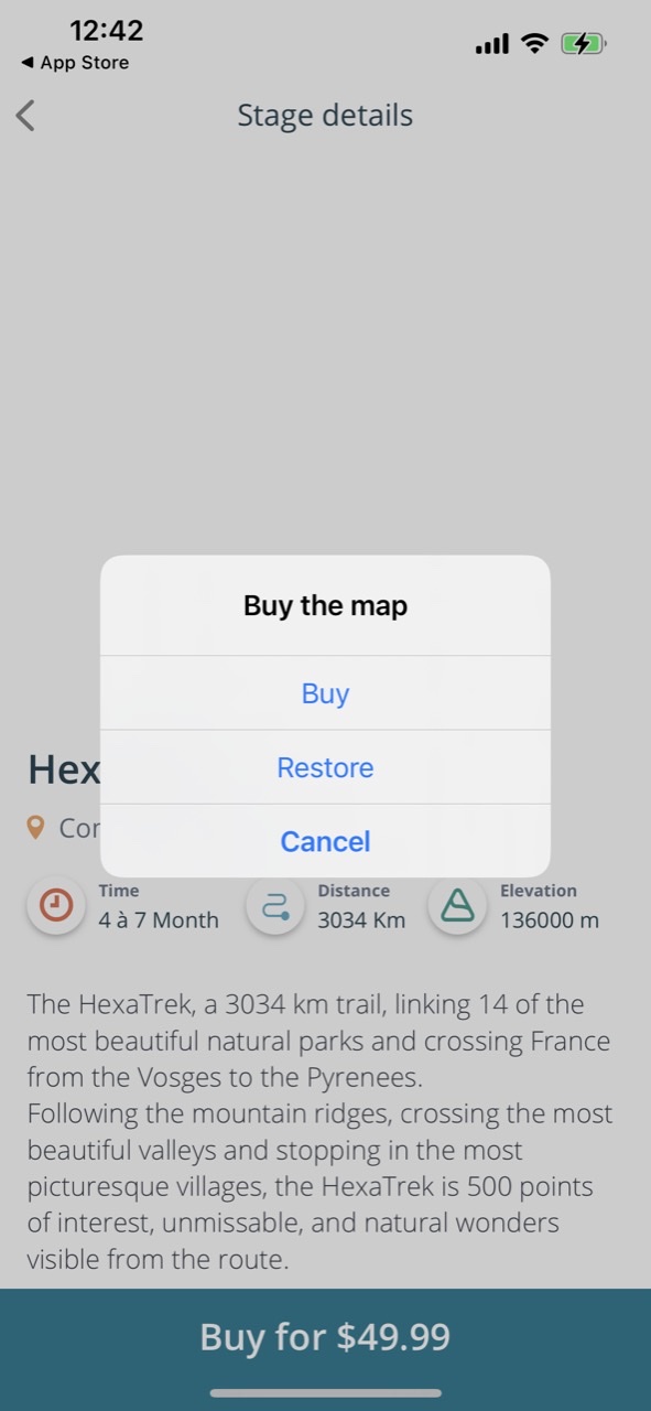 HexaTrek : Thru Hike France