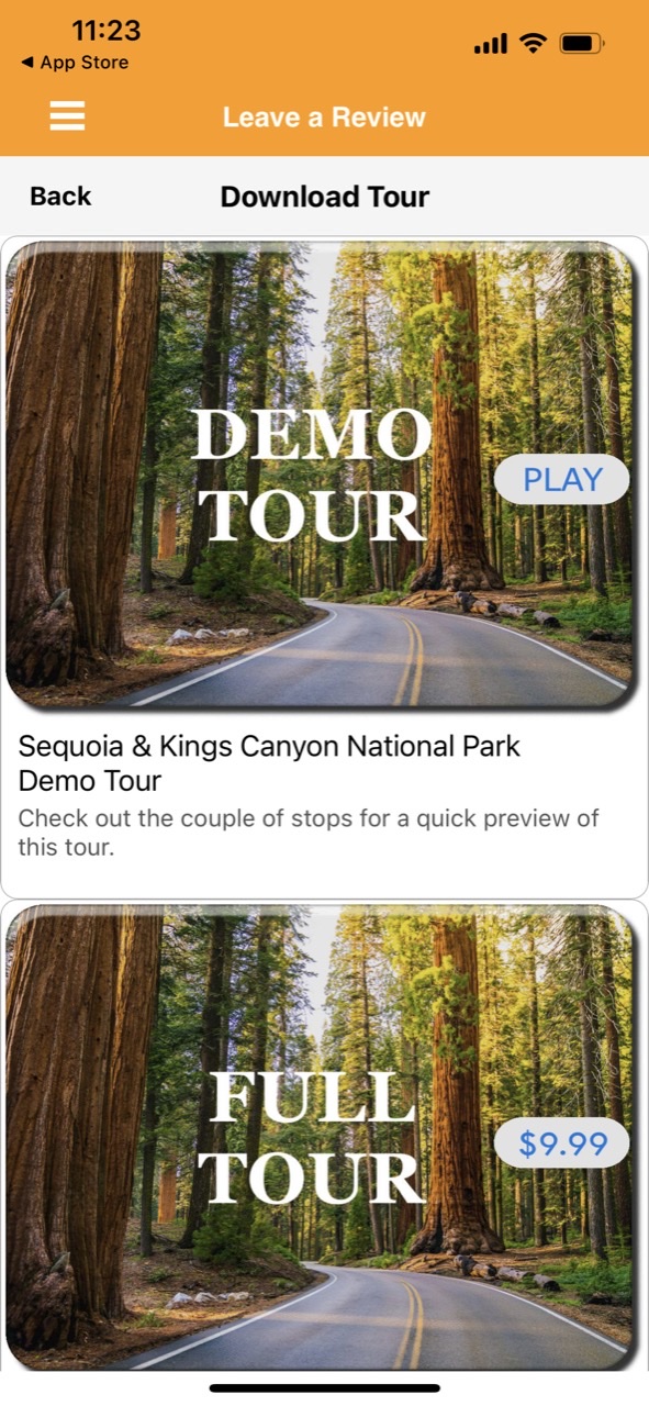 Sequoia National Park GPS Tour