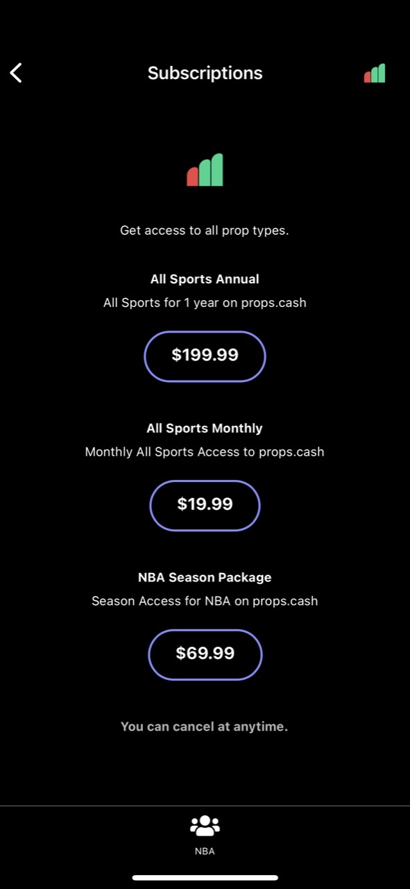 Props.Cash: Prop & Pick Finder