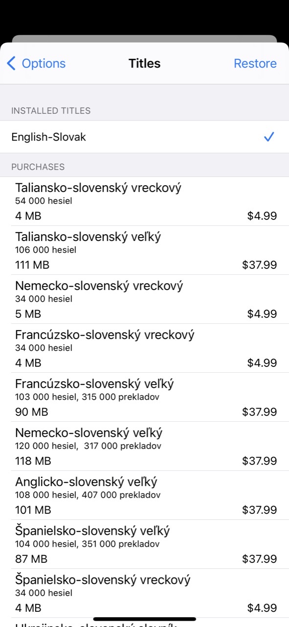 Lingea HandyLex