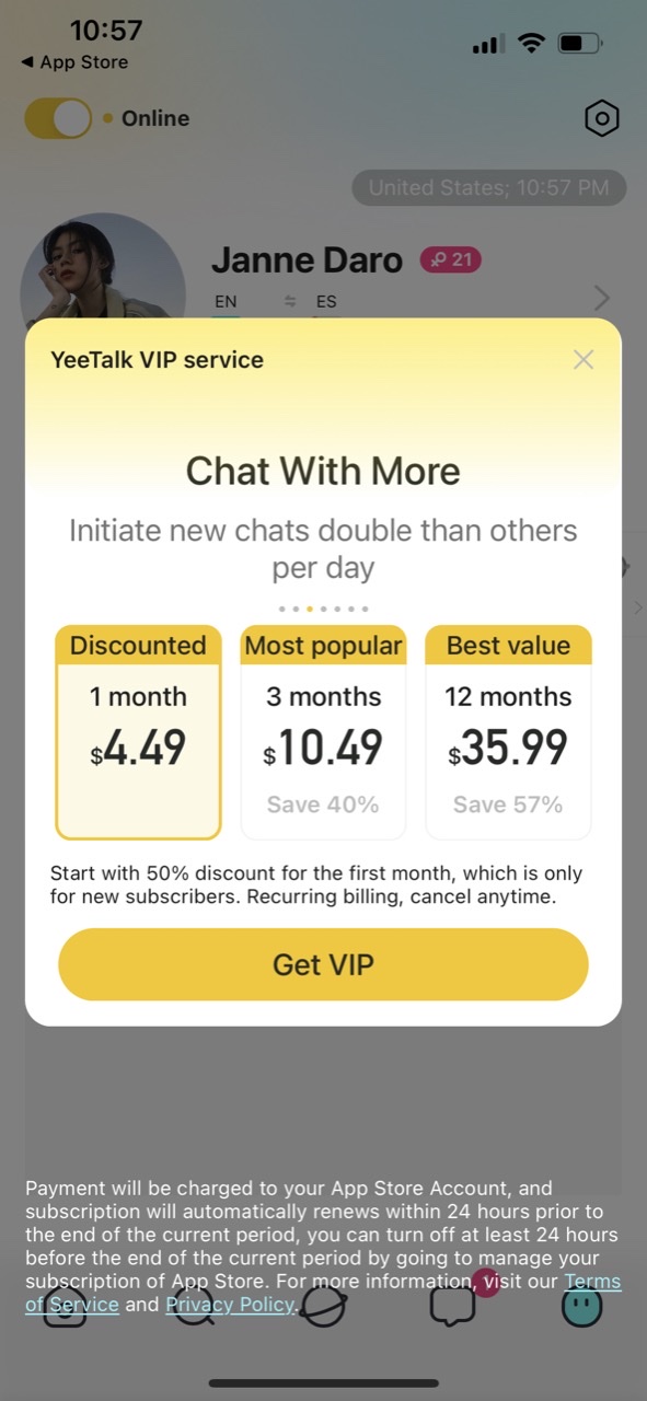 YeeTalk - Chat, Talk & Learn