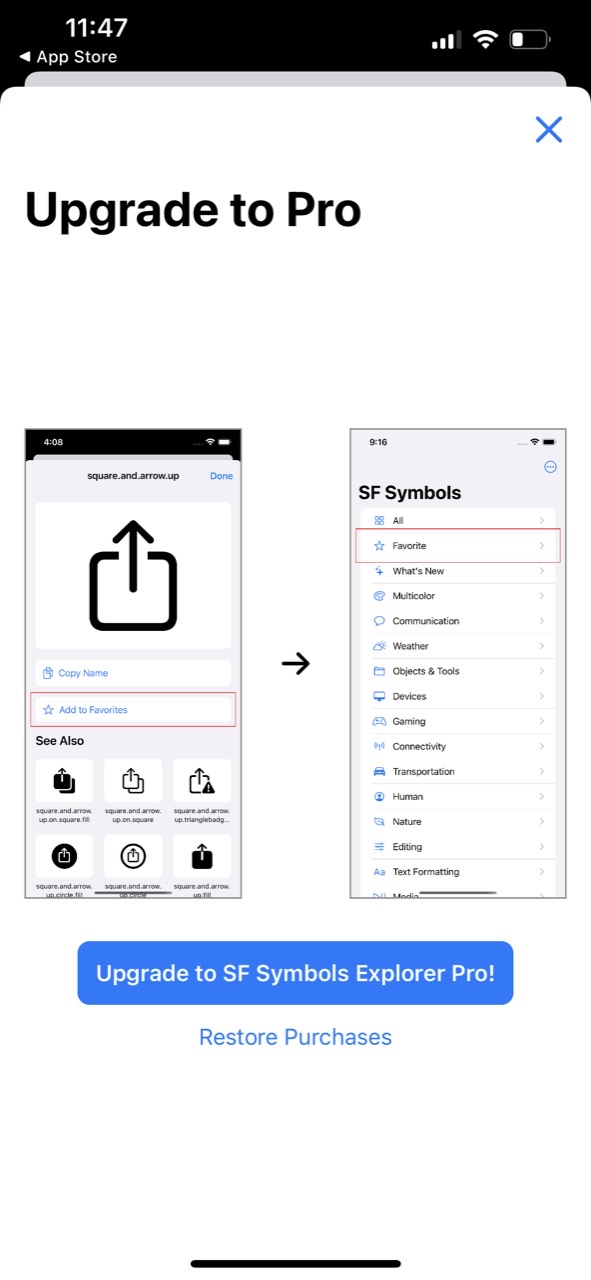 Symbols Explorer