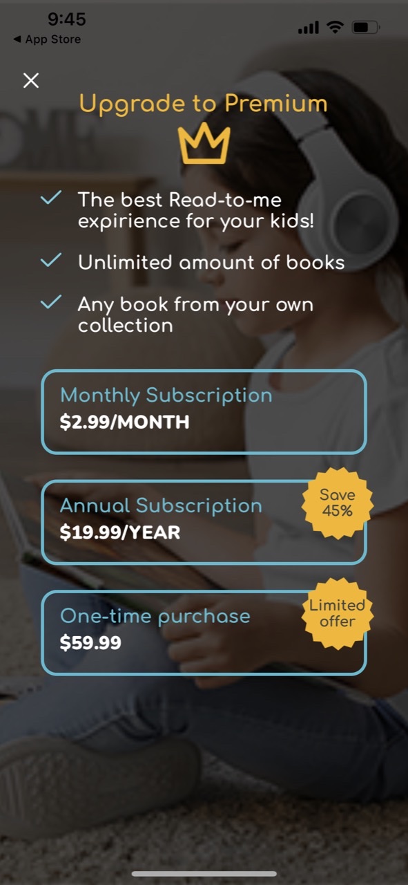 Storyteller Kids Book Reader