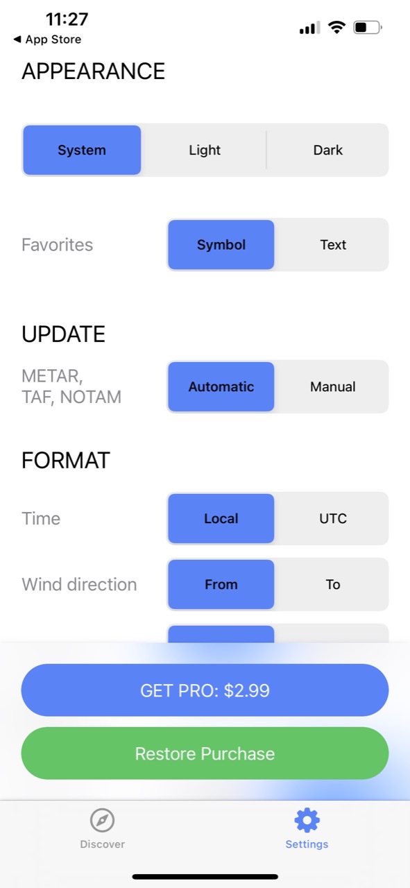 WX Aviation Weather
