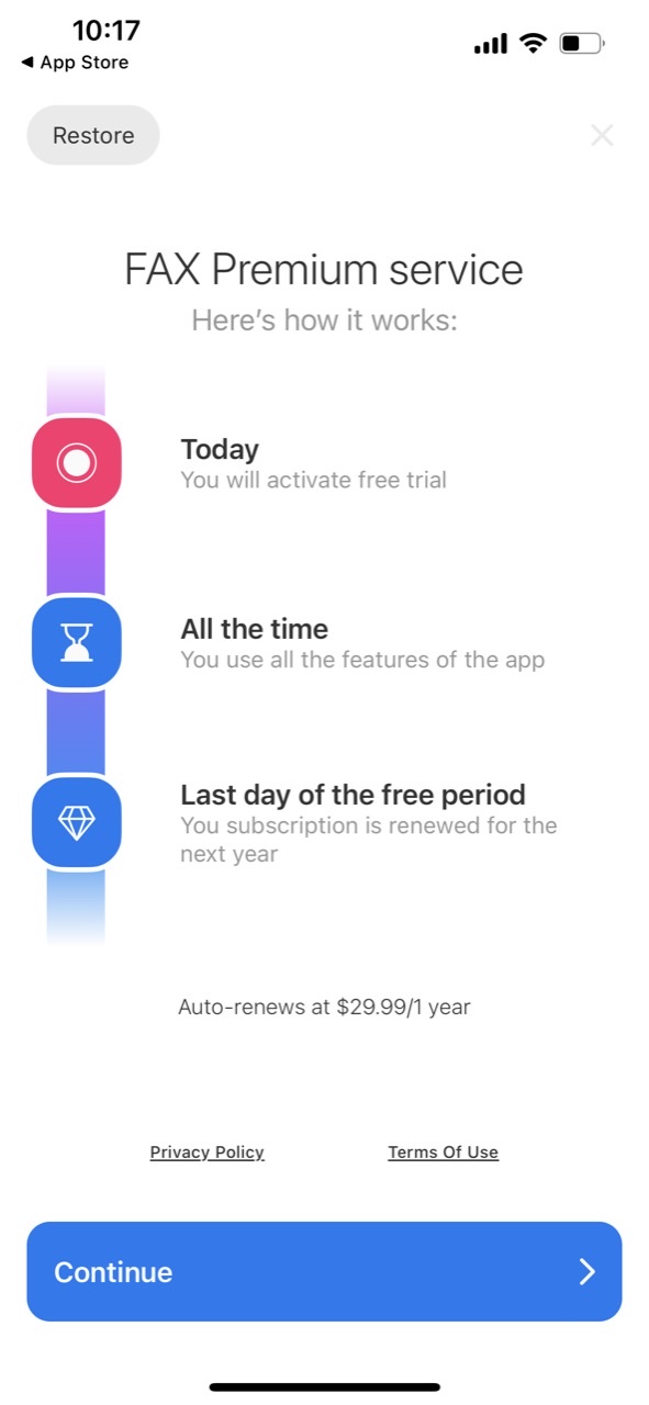 FAX App - Send Documents Easy