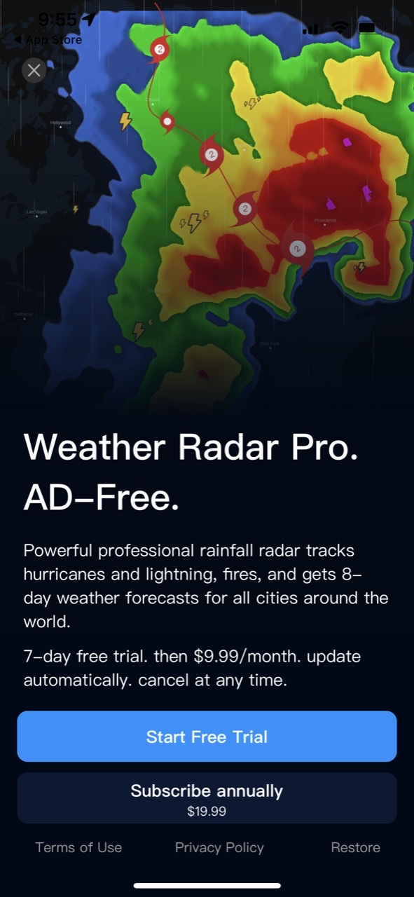Weather Radar Maps-NOAA Alerts