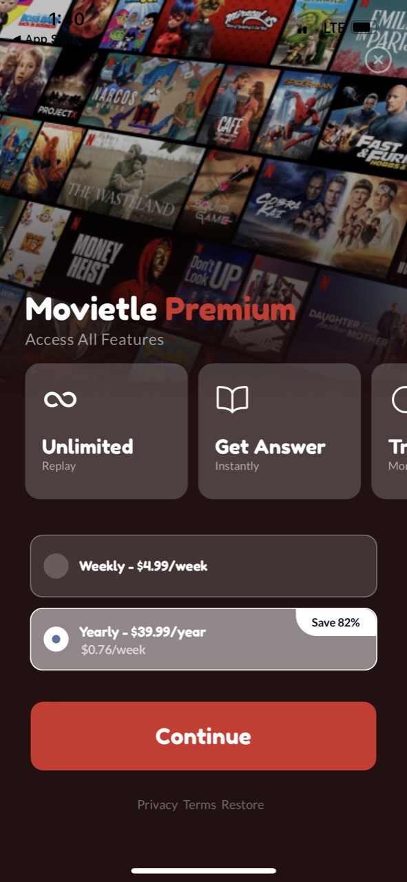 Moviedle - Movie Quiz for IMDB