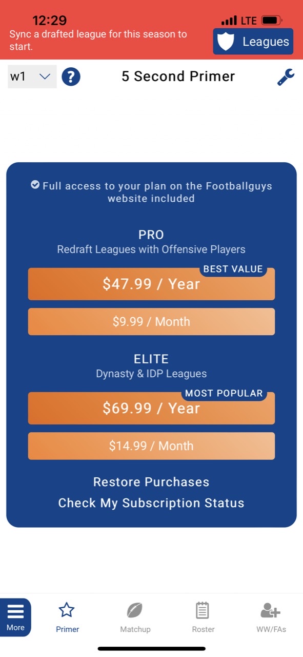 League Dominator