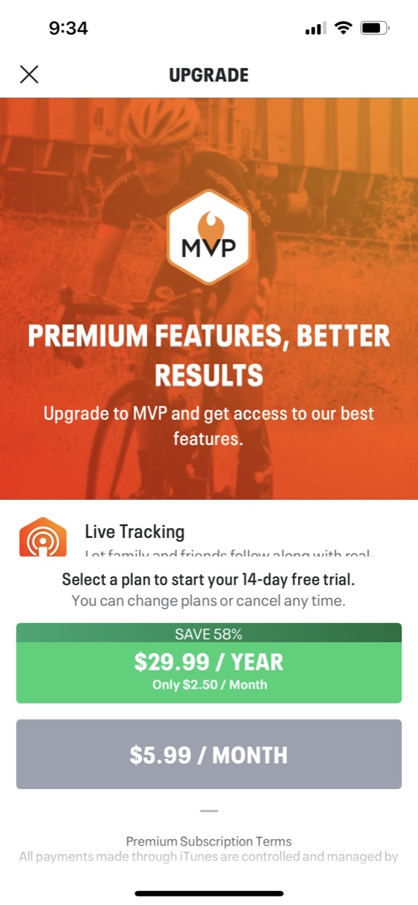 Map My Ride by Under Armour