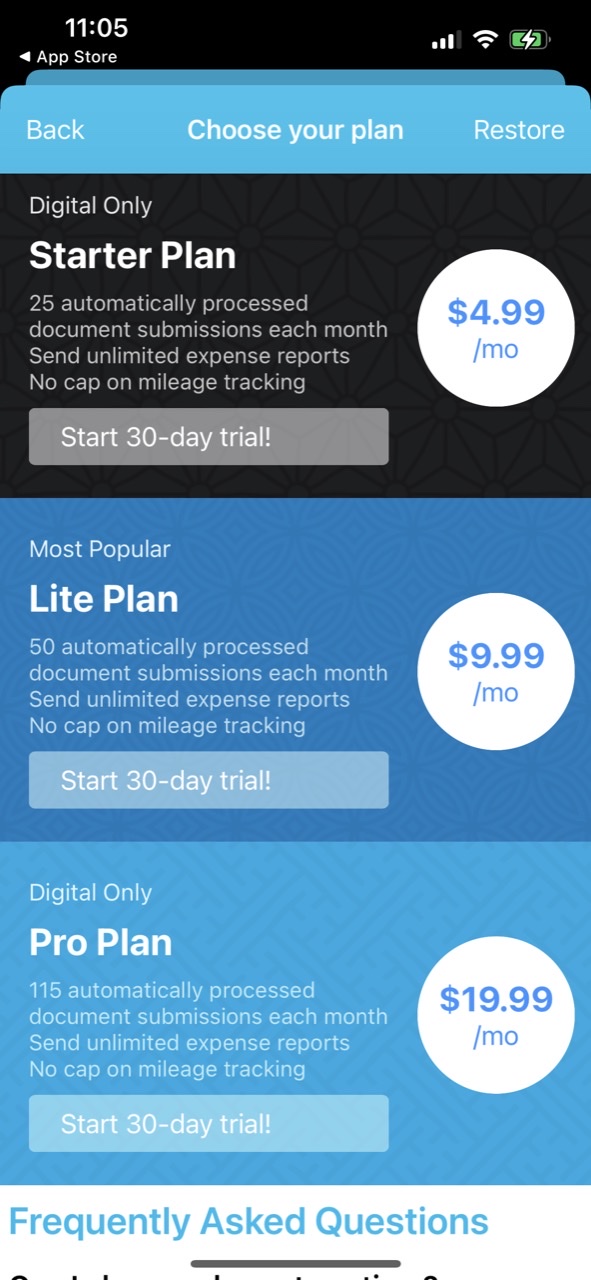 Shoeboxed Receipt Scanner App
