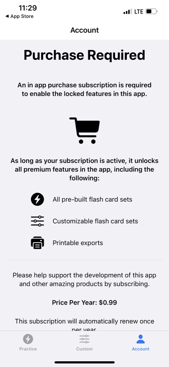 FlashToPass - Math Flash Cards
