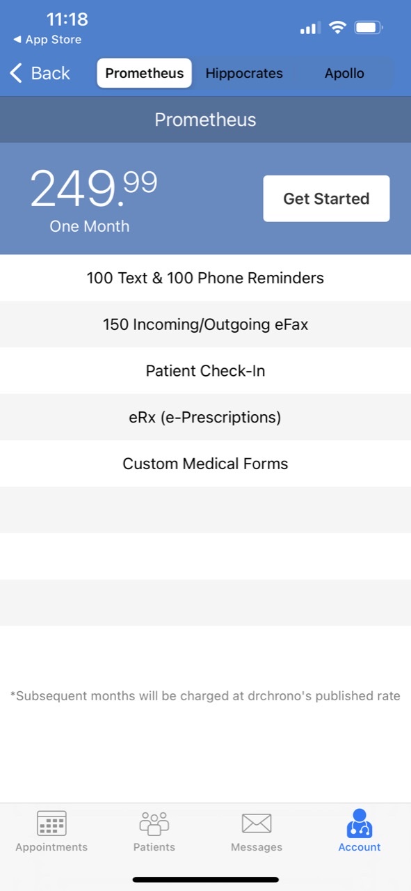 DrChrono EHR / EMR