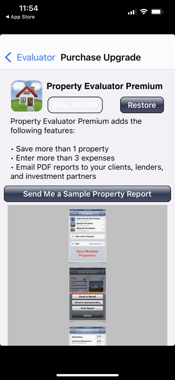 Property Evaluator - REI Calc