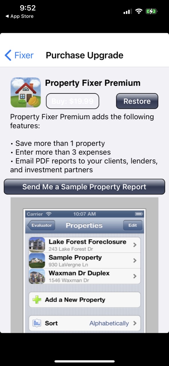 Property Fixer - Real Estate Investment Calculator