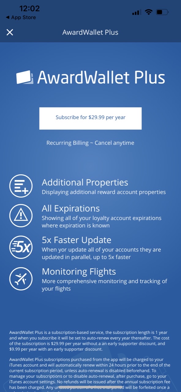 AwardWallet: Track Rewards