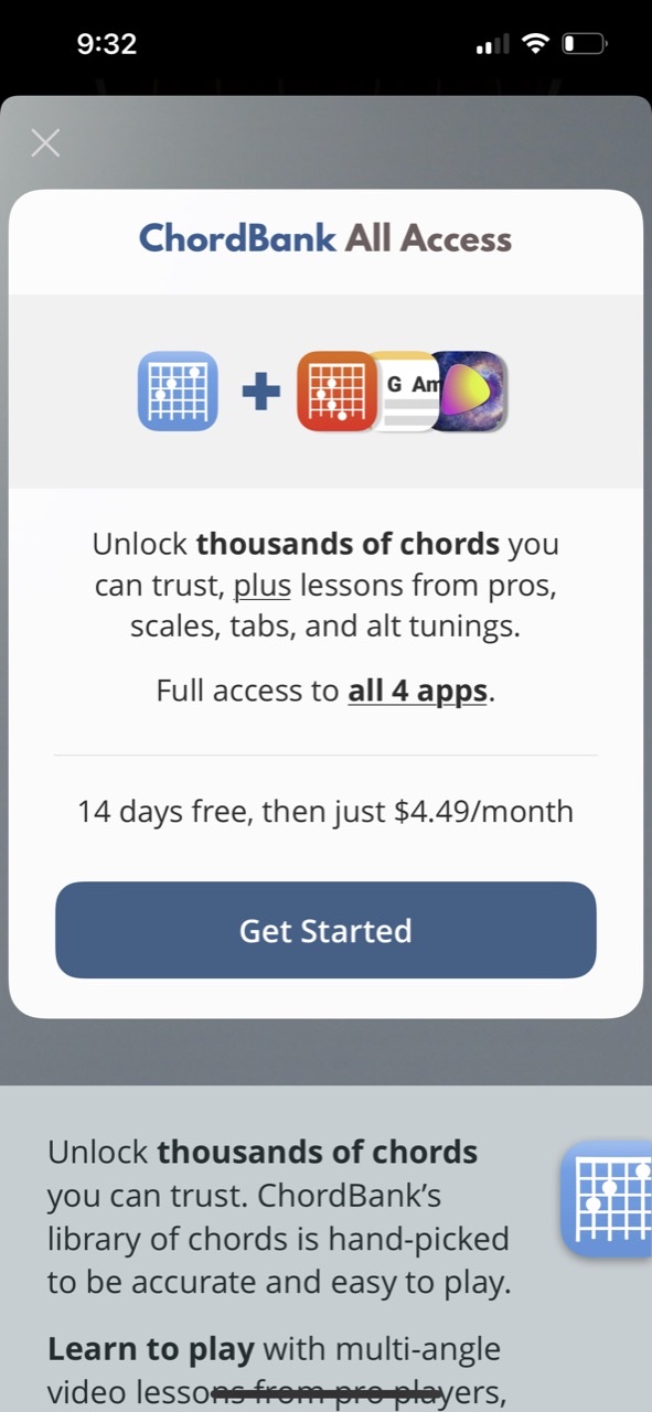 ChordBank: Guitar Chords,Tuner