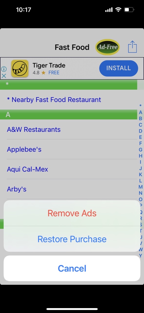 Fast Food Finder! Find FastFood Restaurants