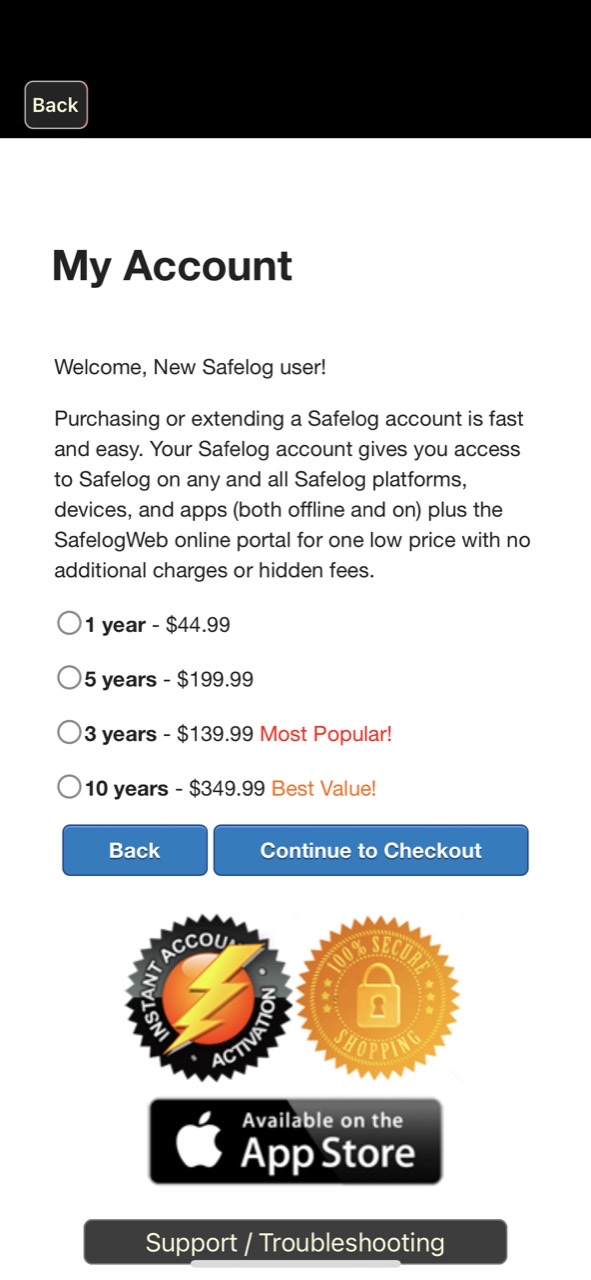 Safelog Pilot Logbook