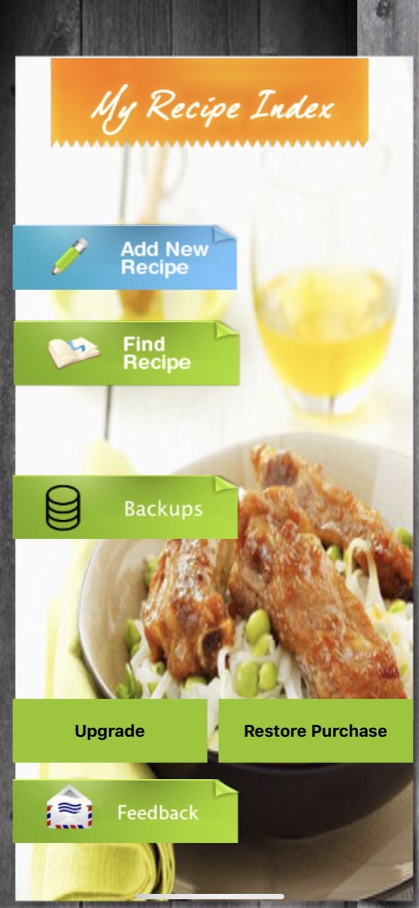 My Recipe Index
