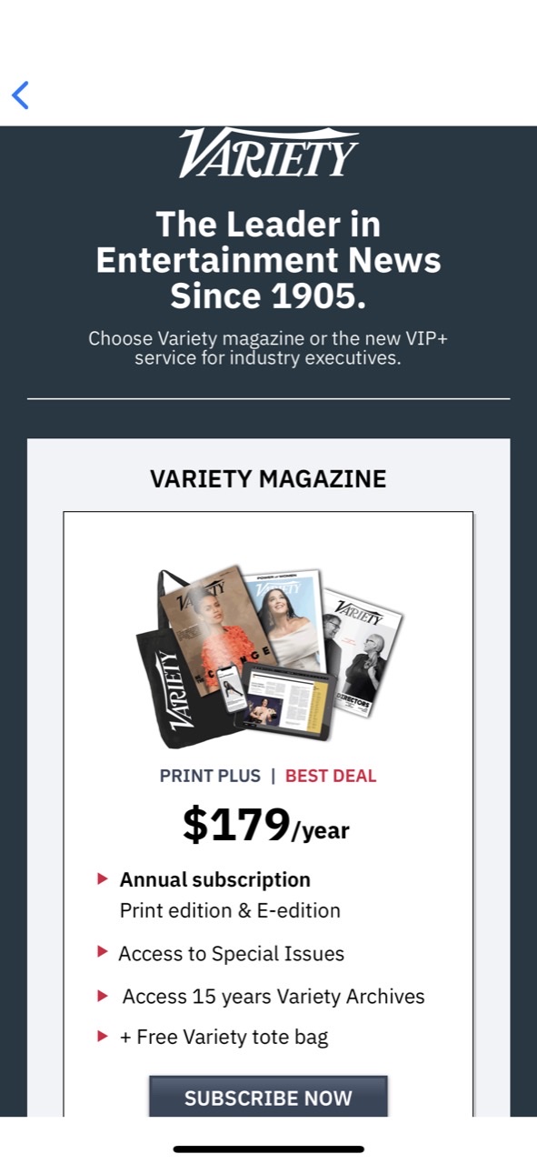 Variety