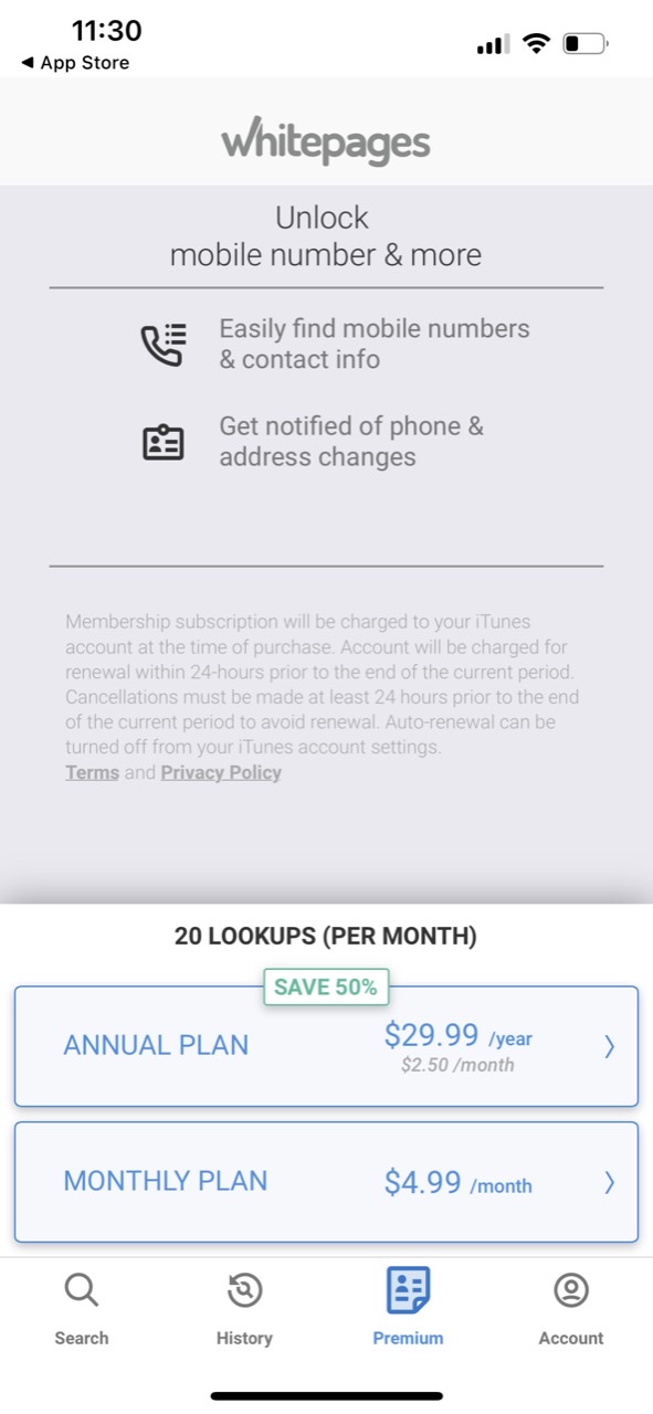 Reverse Phone Lookup