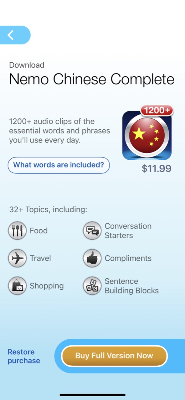 Mandarin Chinese by Nemo
