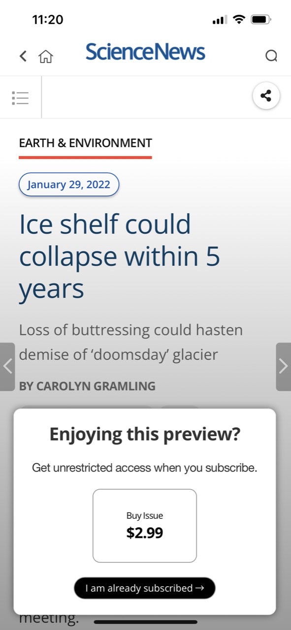 Science News Magazine