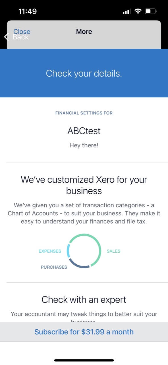 Xero Accounting for business