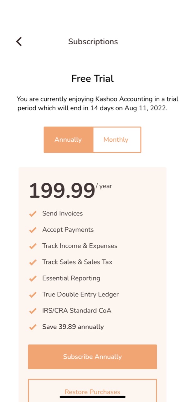Kashoo Cloud Accounting