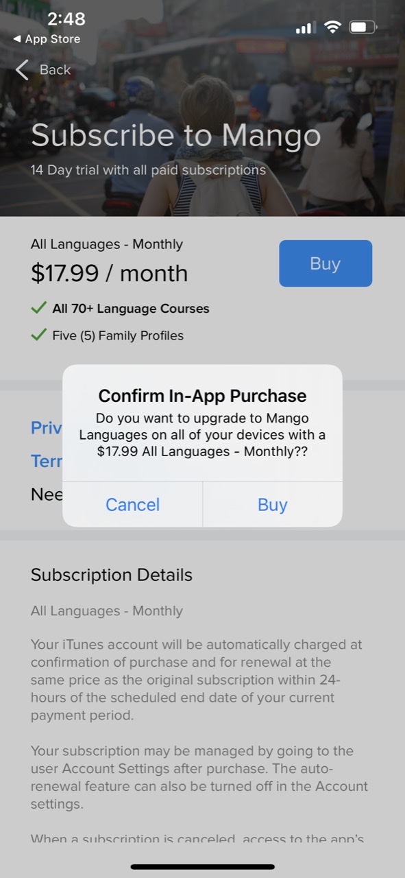 Mango Languages: Learning