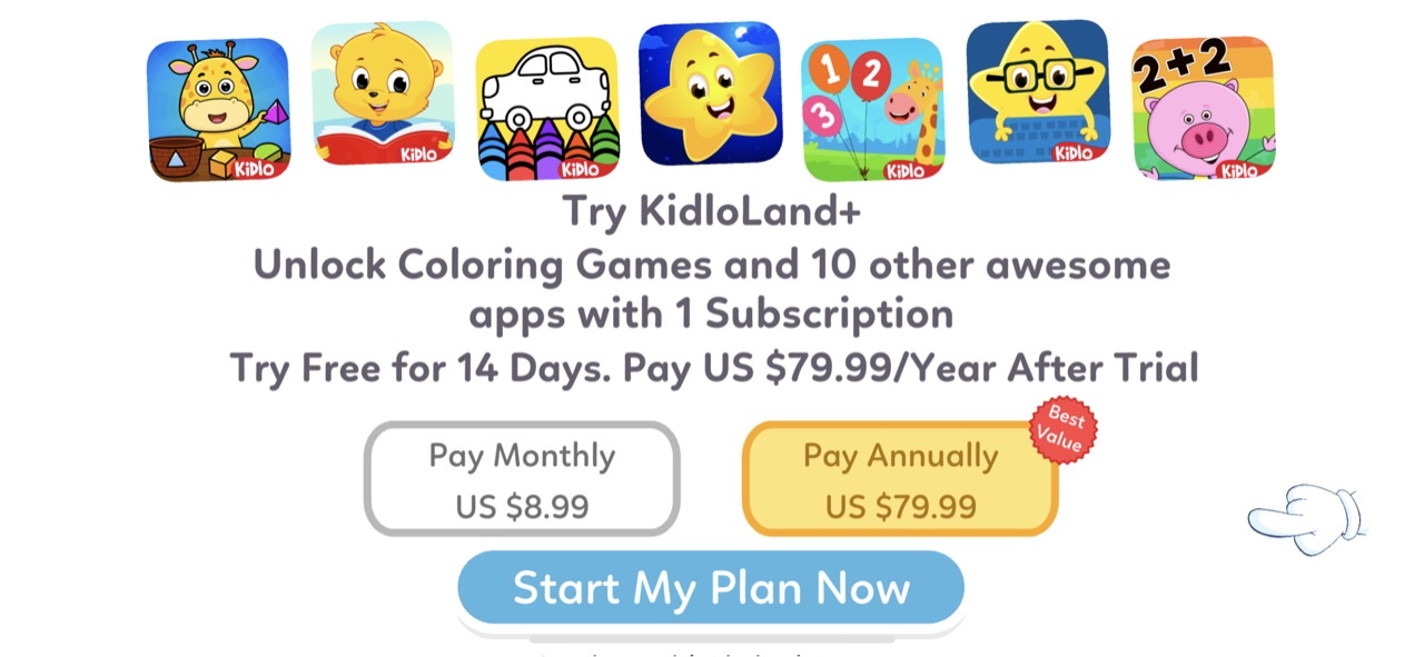 Coloring Games for Kids 2-6!