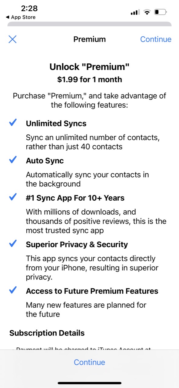 Contacts Sync: Google & More