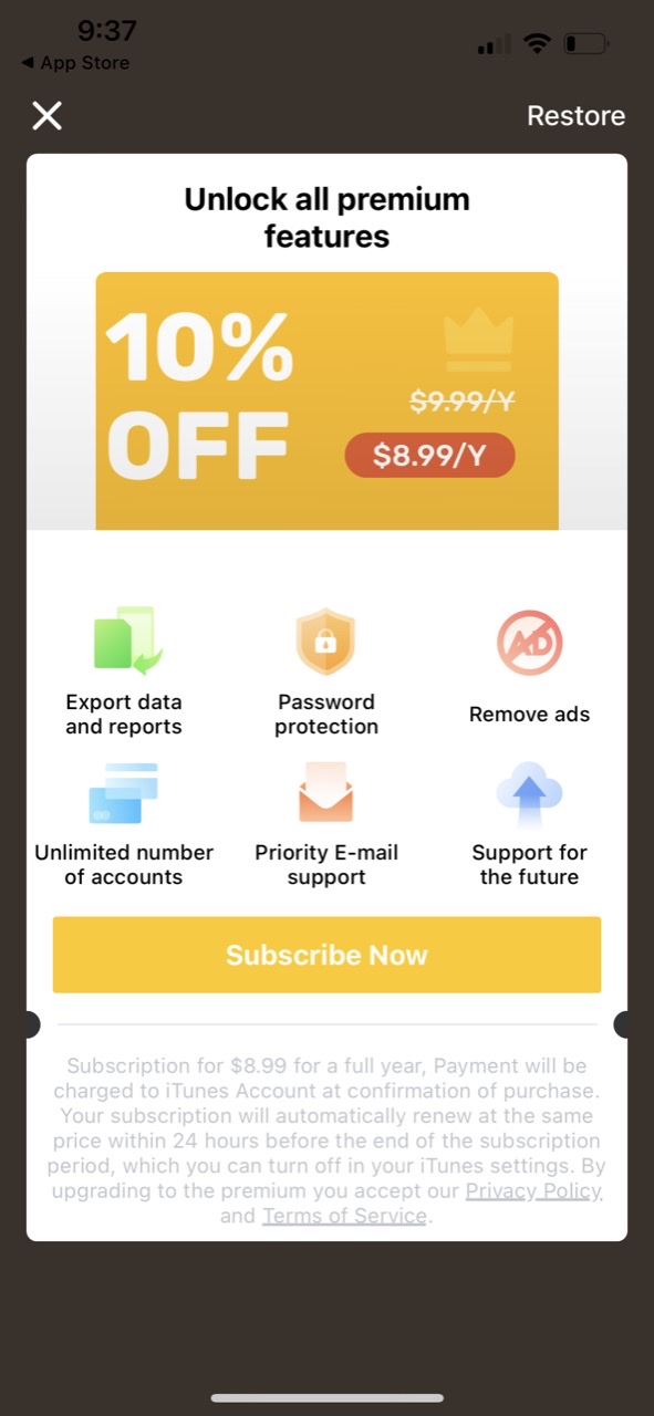 Checkbook - Account Tracker