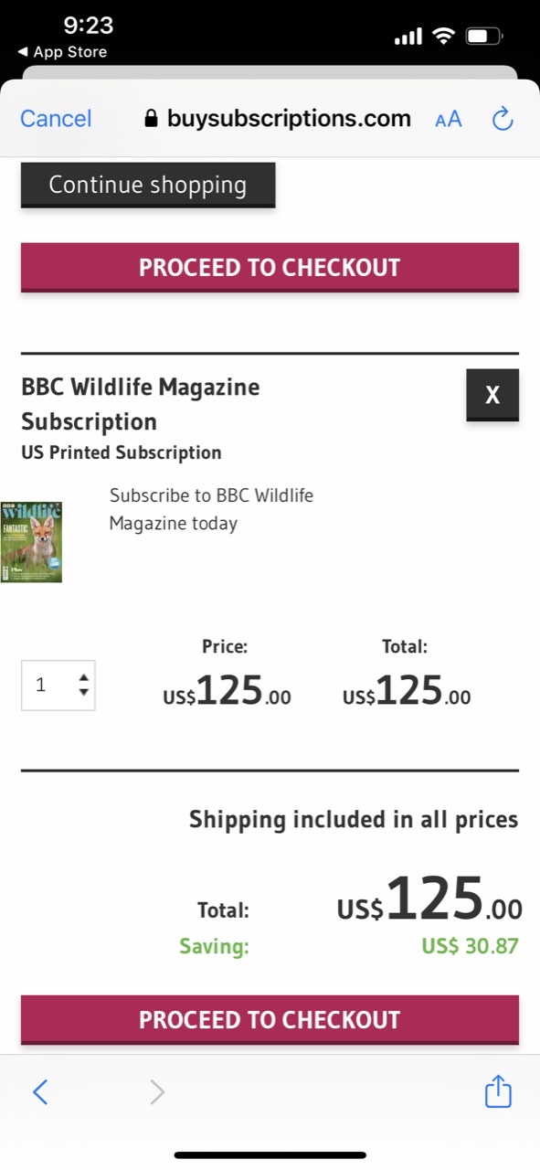 BBC Wildlife Magazine