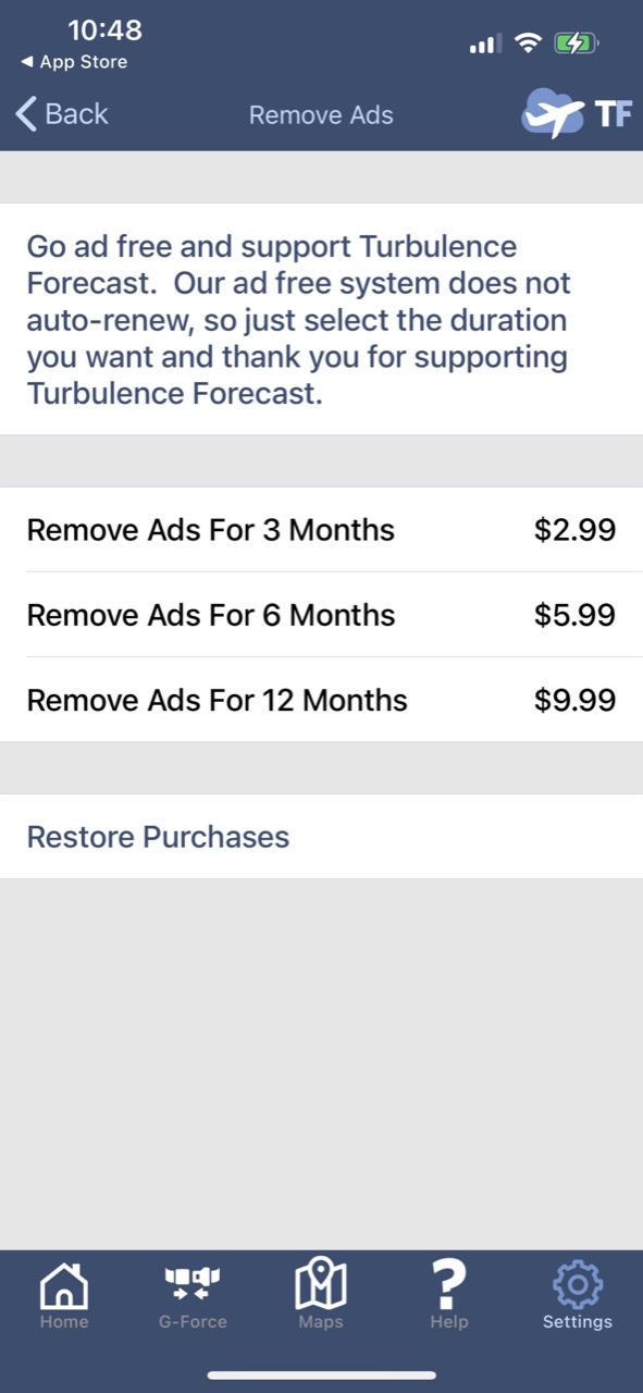 Turbulence Forecast