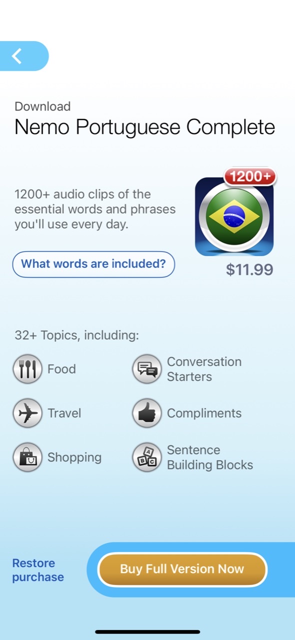 Brazilian Portuguese by Nemo