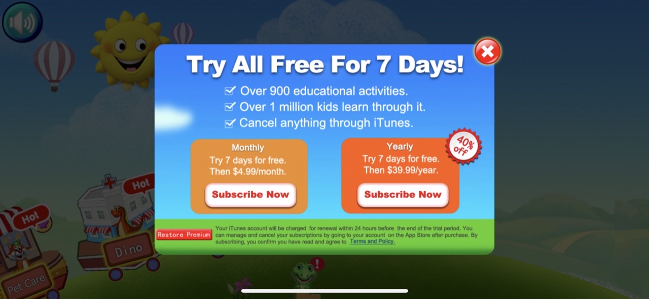 Match -Learning games for kids