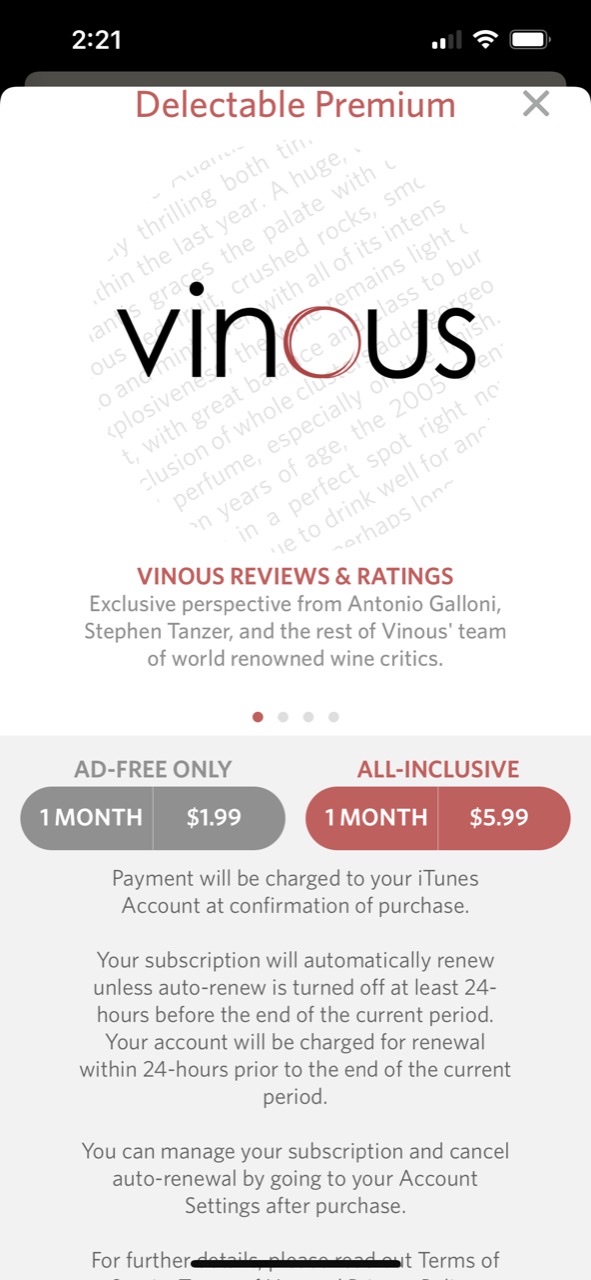 Delectable - Scan & Rate Wine