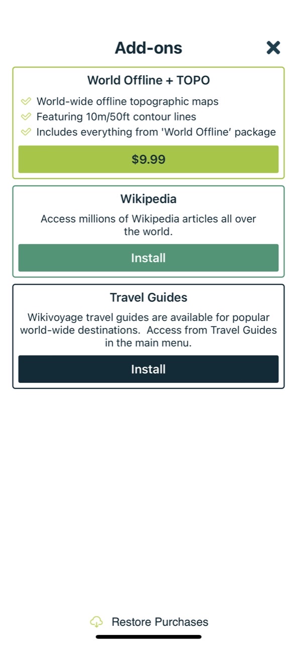 Pocket Earth Maps