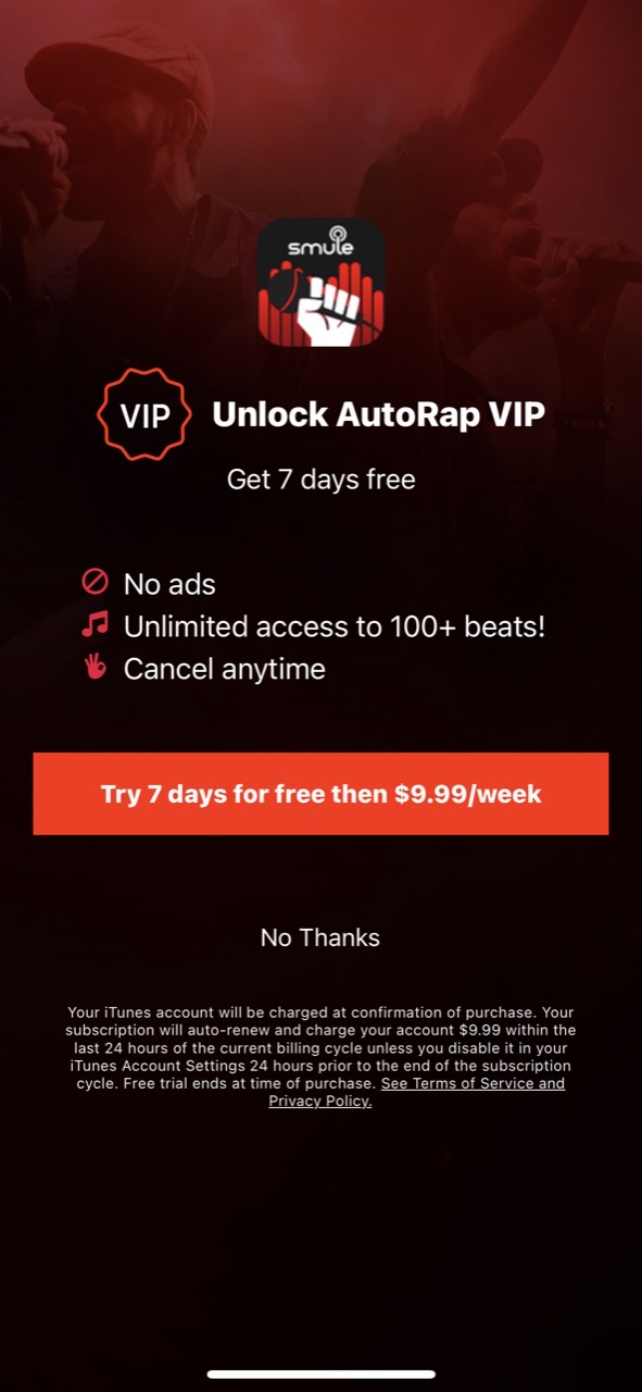 AutoRap: Music Maker by Smule